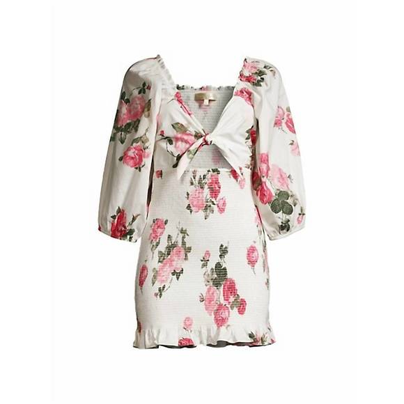 NEW LOVESHACKFANCY kyndra dress in paradise pink - Picture 4 of 4